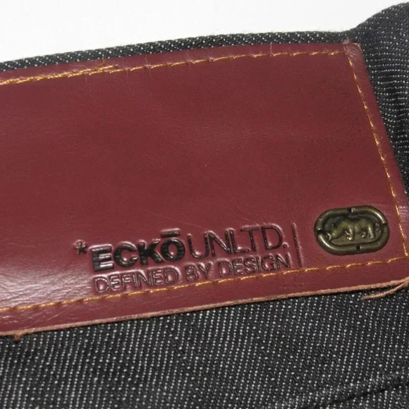 ECKO 72+UNLIMITED Men’s Loose Fit Medium Black Jeans Size 36x30 - Picture 5 of 6